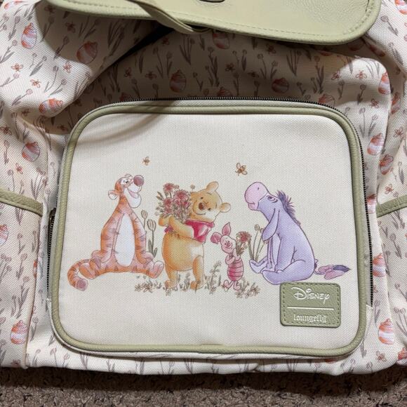Loungefly Disney Backpack Canvas Winnie the Pooh - Picture 2 of 8